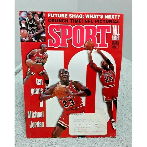 Sport Magazine December 1993 Michael Jordan Bulls GOOD - Picture 1 of 2